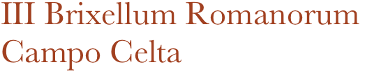 III Brixellum Romanorum
Campo Celta